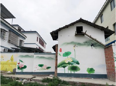 五峰室外墙绘-从选材到保养。