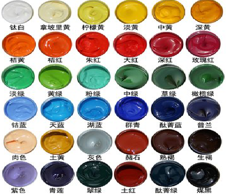 五峰墙绘颜色的选择有讲究。