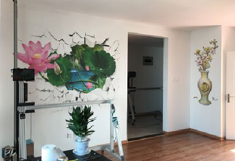 五峰墙体彩绘相比墙纸的优势。