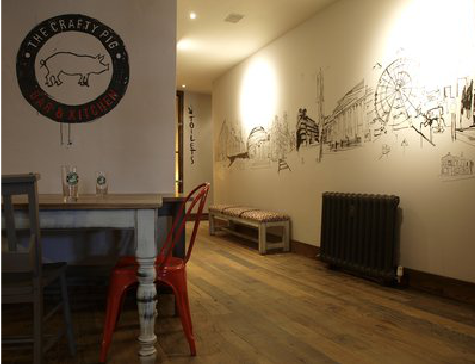 五峰教你判断手绘墙质量的好坏。